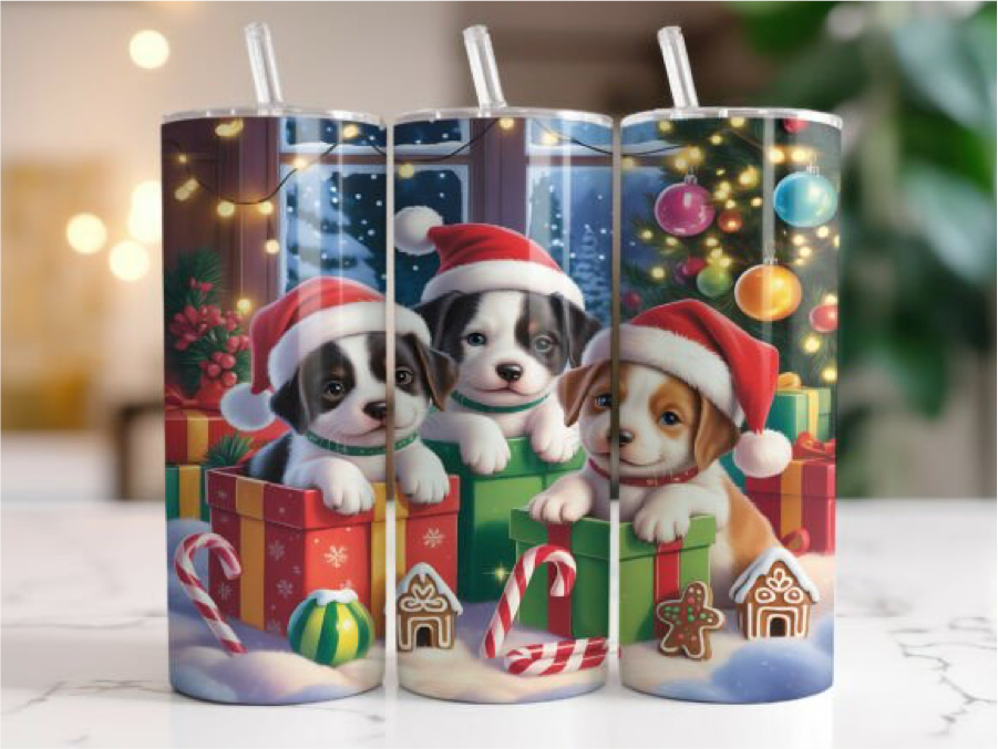 Puppies Christmas !!