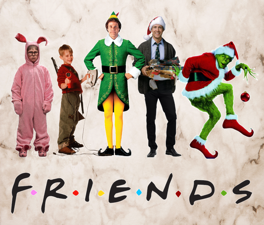 Christmas FRIENDS!! Funny