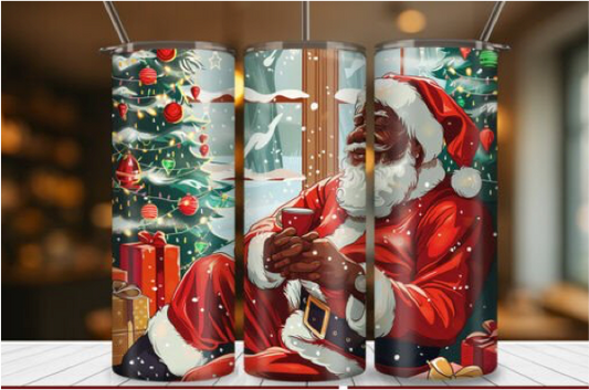 Santa Drinking Coco!!