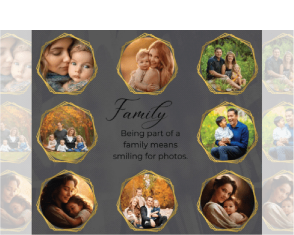 Family collage !!  8 Photo