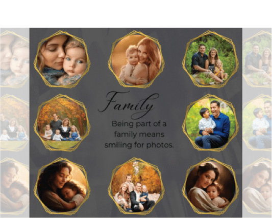 Family collage !!  8 Photo