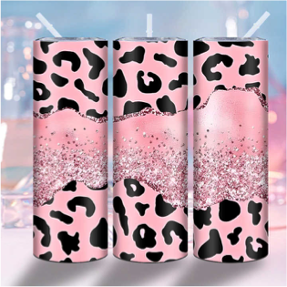 Glitter Look Pink Leopard !!