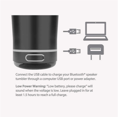 New !!!  Bluetooth Speaker Tumbler/Water Bottle